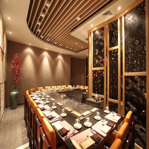 Commercial Teppanyaki Grill Table 20mm Alloy Steel 8000W