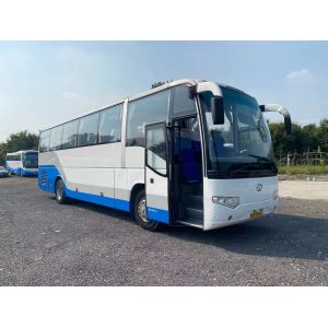 KLQ6119 Used Prevost Coaches Higer Bus Back Yuchai Engine 51seater Left Hand