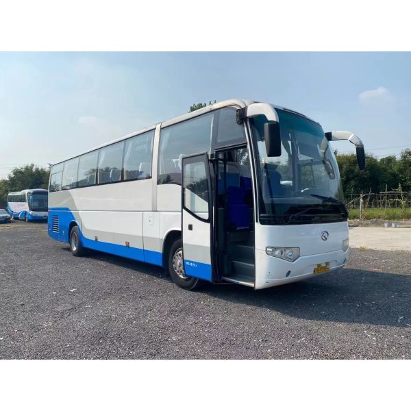 KLQ6119 Used Prevost Coaches Higer Bus Back Yuchai Engine 51seater Left Hand