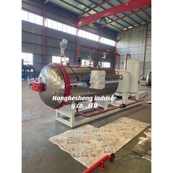 Electric Heating Stainless Steel Vulcanizing Tank Manual Controlled
