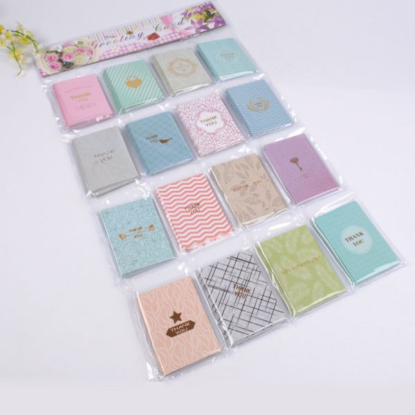 Thanksgiving Recycled Paper Greeting Cards Personalised Colorful Printing Post