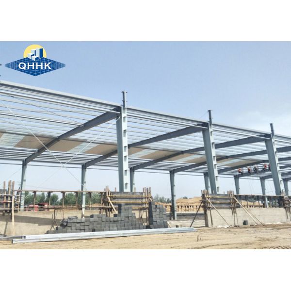 Galvanized Steel Structure Buildings With Bolt Connection Method And Painted