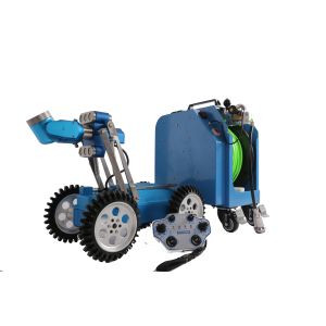 Robotic CCTV Pipe Inspection Equipment With Lightweight Manual Cable Reel