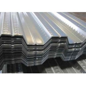 Corrugated Galvanized Steel Floor Decking Sheet For Concrete Slab Framing