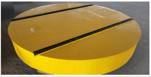 Quality Heavy Duty Turntable Material Transfer Cart Load Capacity 1000kg-50000kg for sale