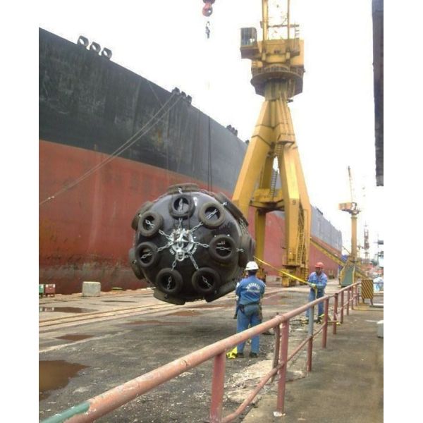 Buy Floating EVA Boat Fender Polyurea Coating with Anti-Collision Customized Harbour at wholesale prices