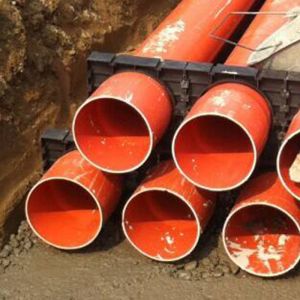 110 160 200mm Sheath PVC Pipe Fitting Bracket Connection