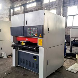 3500 KG R-RP1000 Precise Calibrating Wide Belt Grinding Sander Sanding Machine