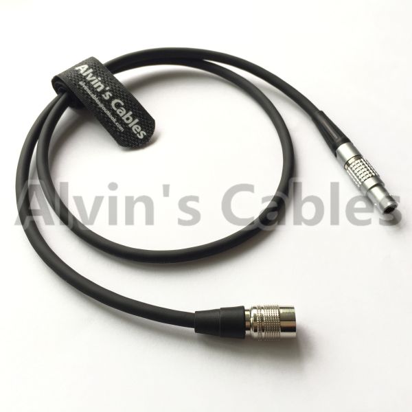 4 Pin Hirose Male Follow Focus Cable To 1B 2 Pin Male For Chrosziel Wireless Follow Focus Unit