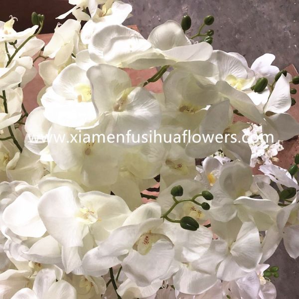 wholesale wedding table centerpieces tree mini white pink fake cherry blossom trees