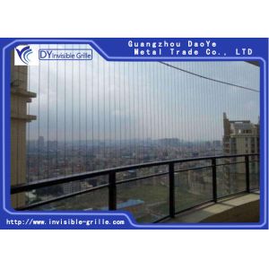 Fixed Invisible House Safety Grill Anti Rust Stainless Steel Material