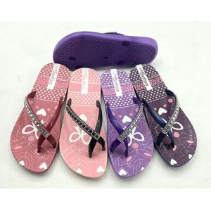 Summer Unisex Wholesale Women Beach PVC Printed Custom Flip Flops