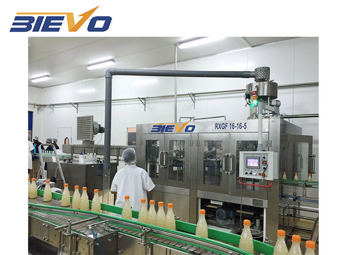 Electric Driven Hot Juice Filling Machine 6000bph