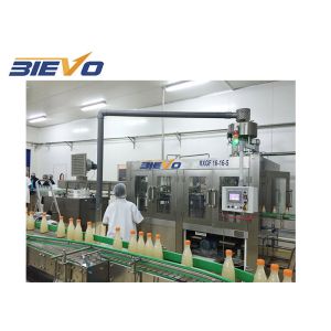 SUS 316 PET Bottle 220V Automatic Juice Filling Machine