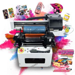 XP600 Print Head UV Flatbed Printer for Small Size Industry Inkjet Printing on