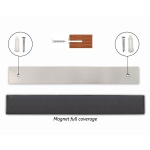 16 Inch Stainless Steel Magnetic Knife Bar for Kitchen Tool Knife Suspension