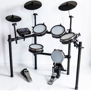 Silicone Electronic Drum Set Portable Drum Set with Speaker Pedals for Kids