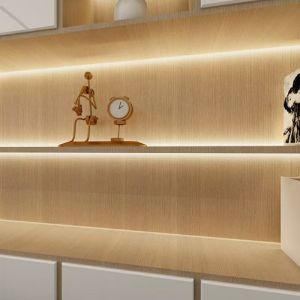 Motion Sensor Hair Display Cabinet with LED Spot Light