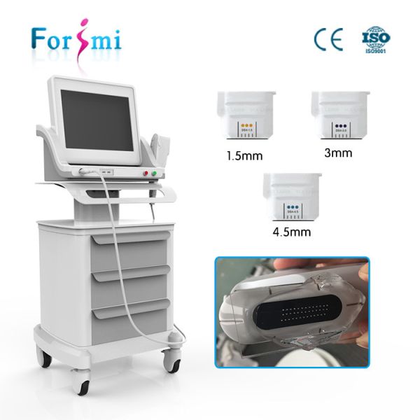 skin rejuvenation HIFU machine frequency ultrashape face firming 3D ultrasound