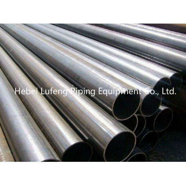 ERW LSAW welded black round steel pipe , carbon steel pipe