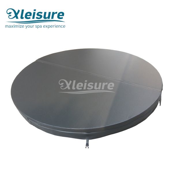 Buy Portable Inflatable Spa Cover Thermal  Round Spa Bubble Cover Customize Size at wholesale prices