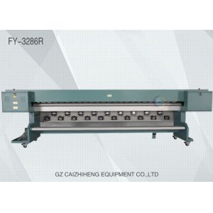 105 Feet Inkjet Digital Solvent Printer , Vinyl Solvent Printing Machine