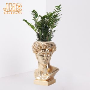 Public Place 41.5x36x63.6cm Clay Flower Pots With Rural Finish