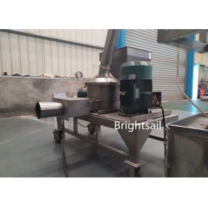 SS304 Air Classifier Mill Herbal Powder Machine 2500 Mesh Fineness