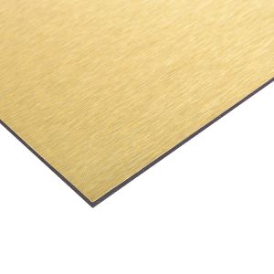 Impact-resistant Aluminum-Finished Composite Panel 2440mm Length