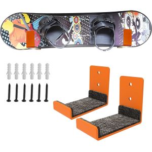 Minimalist Design Surfboard Wall Mount for Shortboards and Longboards Easy to