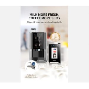 Freshly Ground Coffee with Bean To Cup Coffee Vending Machine