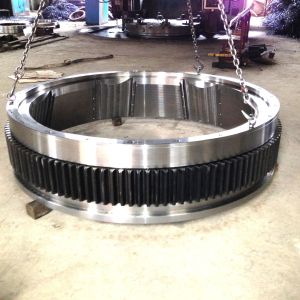 GB7233-87 Sponge Iron Plants GS42CrMo4 Mill Girth Gear And Ball Mill Girth Gear