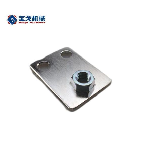 Nickel Plated Aluminum Parts Busbar for Electric Motor Terminal Box Certification ISO9001