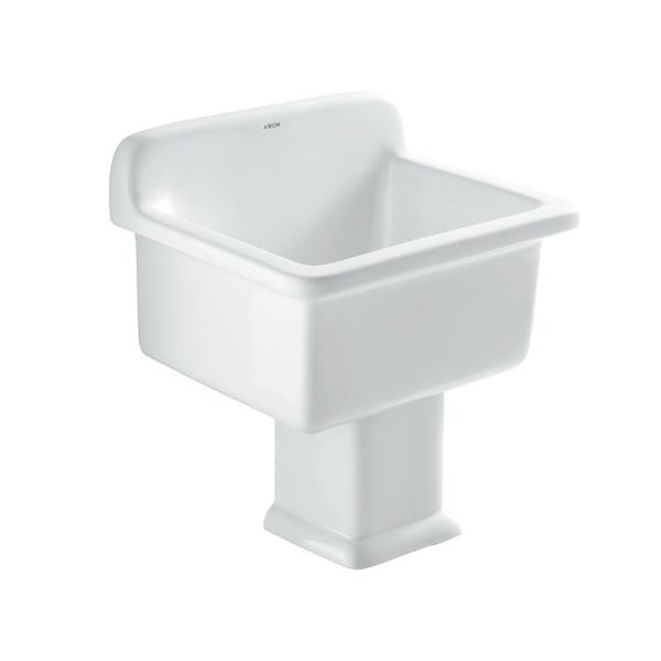 Buy Washroom Mop Tub Ceramic Glazed Sanitary Ware Floorstanding at wholesale prices