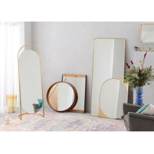 Durable Framed Bathroom Mirrors Various Sizes With Antique Appearance