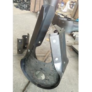 Long Life Highway Guardrail Parts Customized Thickness Excellent Impact