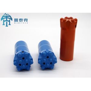 Quality Alloy Steel 64mm T38 Thread Button Bit with Spherical and Ballistic Shape for High Abrasion Resistance for sale
