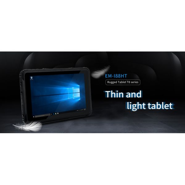 Industrial 8Inch Win 10 Tablet With NFC Connectivity And Intel 4G GSM