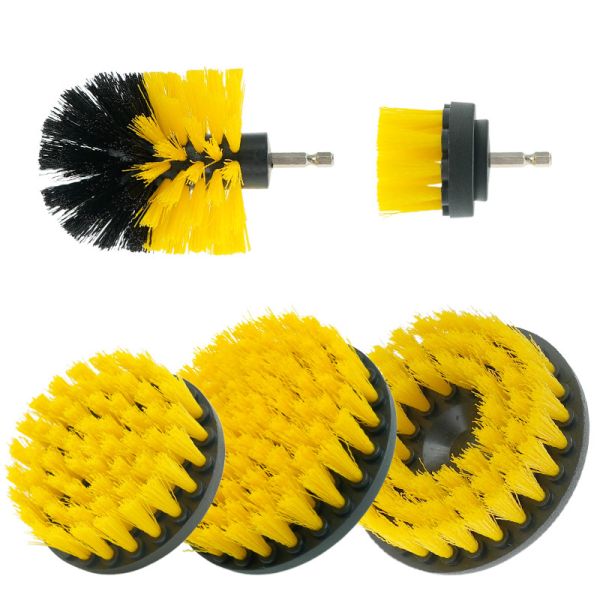 Drill Scrub Brushes Kit 5 Pack Power Scrubber Cleaning Brush Attachment Set