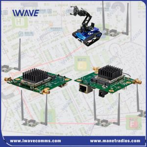 UGV/UAV NLOS Ethernet COFDM Transmitting System