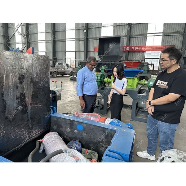 Industrial Heavy Duty Shredder for Metal Scrap Fabric Plastic Crusher Machine for Sale