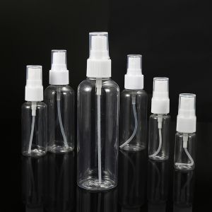 Hard Plastic Body Mist Spray Bottle With Transparent PET Bottle