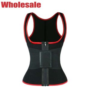 Neoprene Waist Trimmer 5XL NANBIN Waist Trainer With Zipper And Hooks