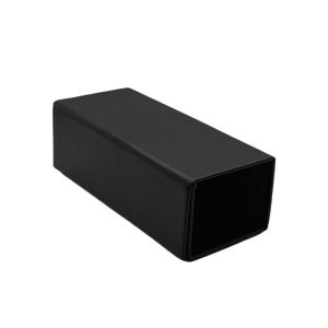 Black Folding Handmade Cuboid Custom Glasses Cases