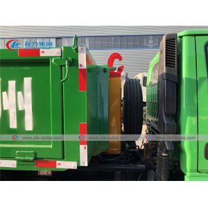 6t Dongfeng Hydraulic Hook Lift Garbage Truck With Auto Tipping