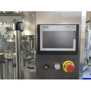 Lower Power 2KW Mini Scale Carbonated Drink Filling Machine With SIEMENS PLC