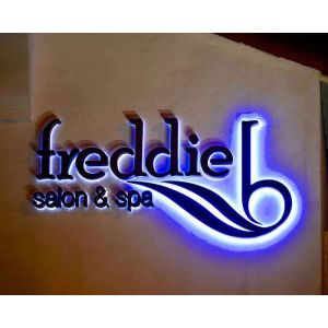 Customized Acrylic Logo Led Signs Company Names Back Light Up Letters Sign