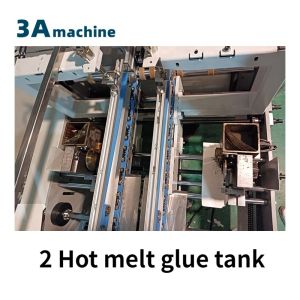 250m/min Speed PLC Core Components CQT-800BS Automatic Book Cover Side Pasting