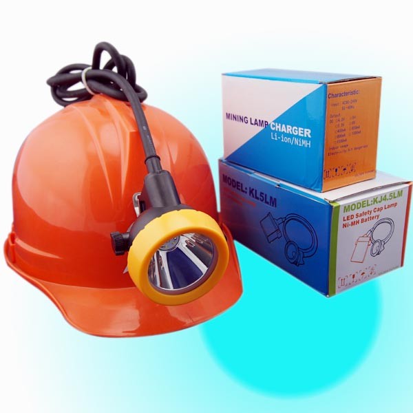 Rechargeable cree underground Mining Hard Hat LED Lights ATEX approved