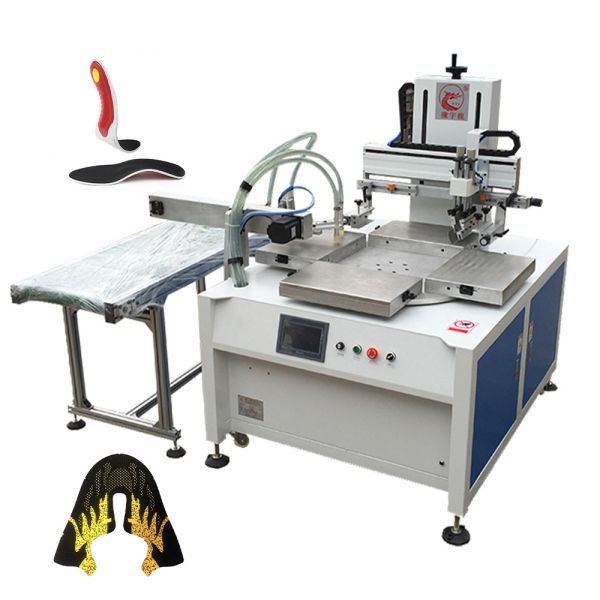 Buy T Shirt Silk Screen Label Printing Machine Widely Use In The Printing Of Glov, Insoles, Shoes Upper, Mid-sole, Bags at wholesale prices